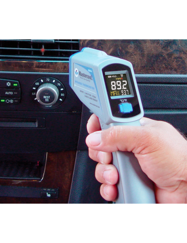 Ir-Laserthermometer 12:1, Bereik -50° Tot +500°C